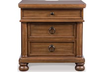 chadworth brown nightstand   
