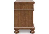 chadworth brown nightstand   