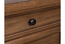 chadworth brown nightstand   