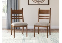 chadworth brown side chair   