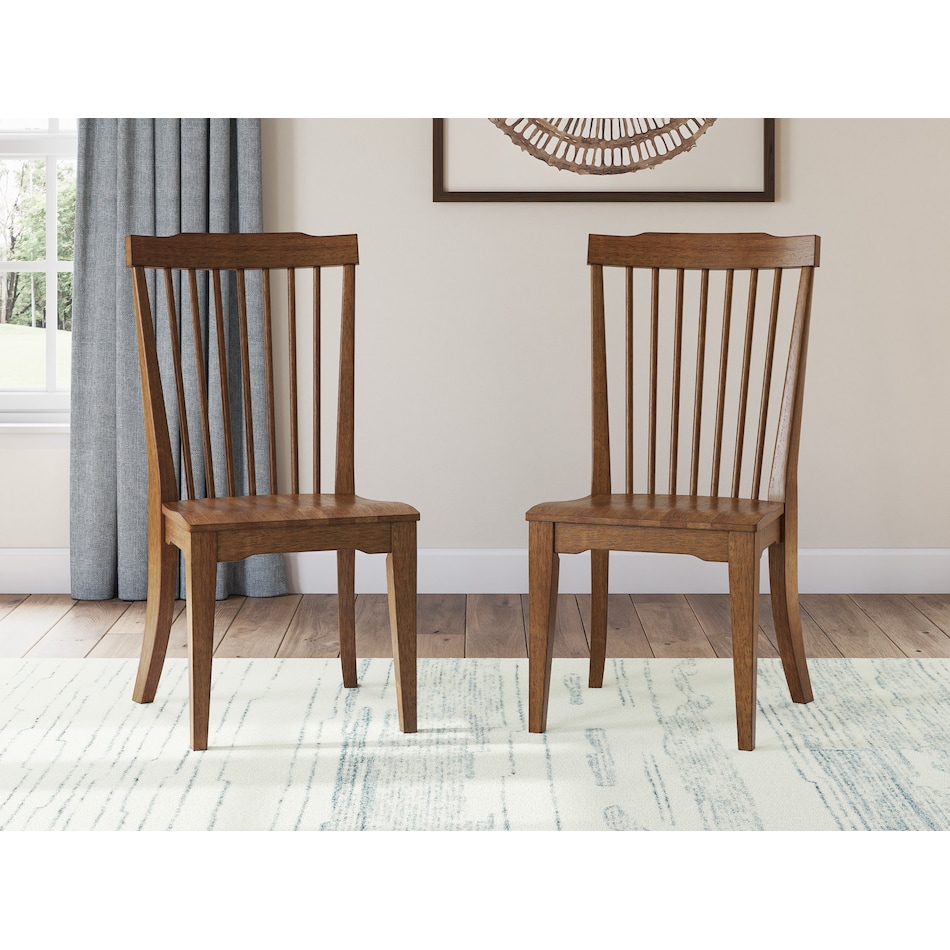 chadworth brown side chair   