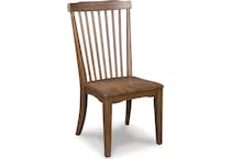 chadworth brown side chair   
