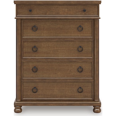 CHADWORTH BROWN 5-DRAWER DRESSER
