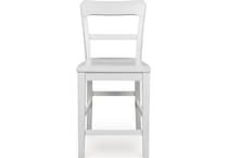 chadworth white barstool   