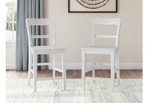 chadworth white barstool   