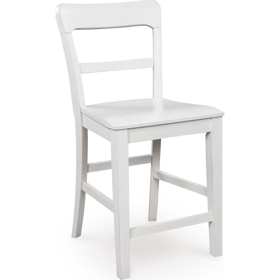 chadworth white barstool   