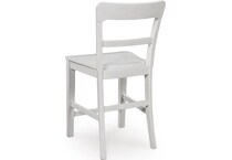chadworth white barstool   