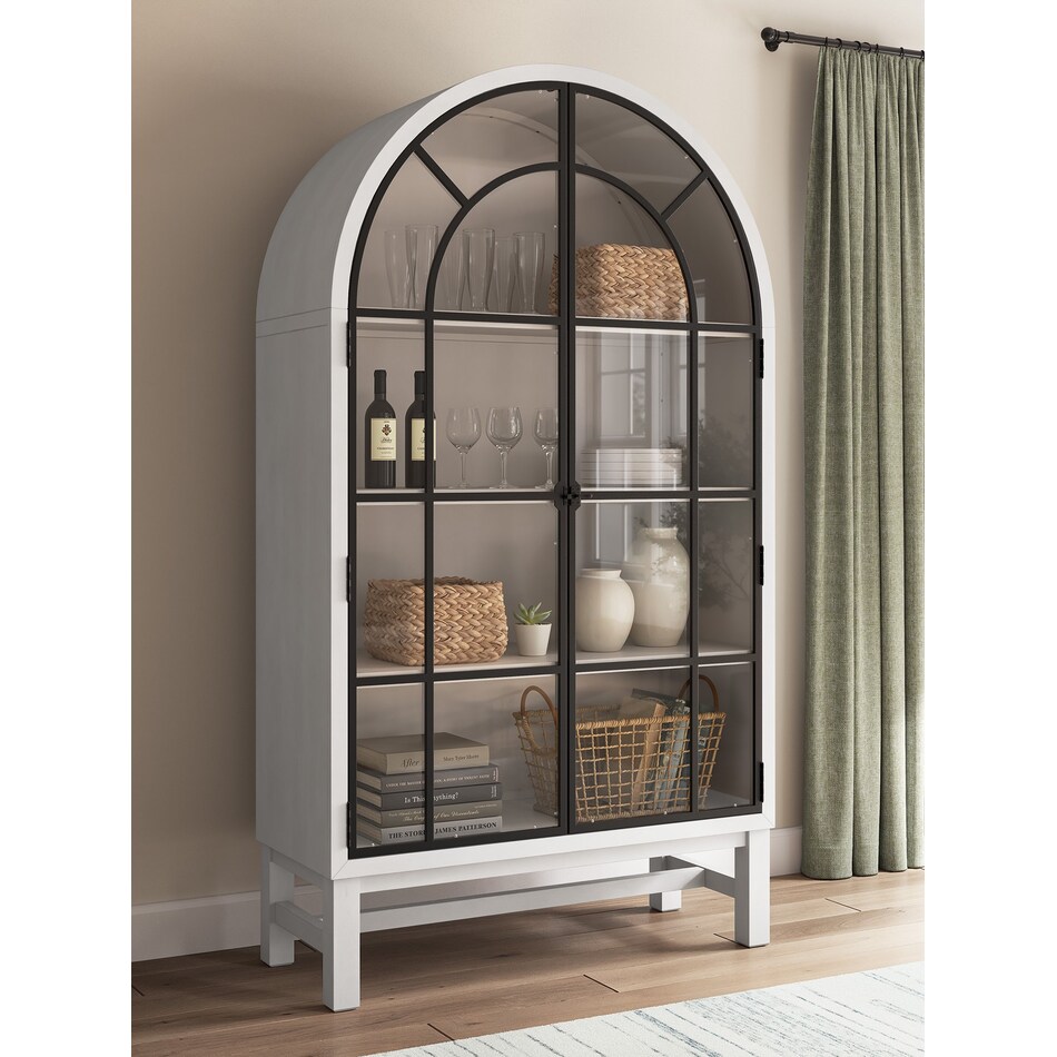 chadworth white curio   