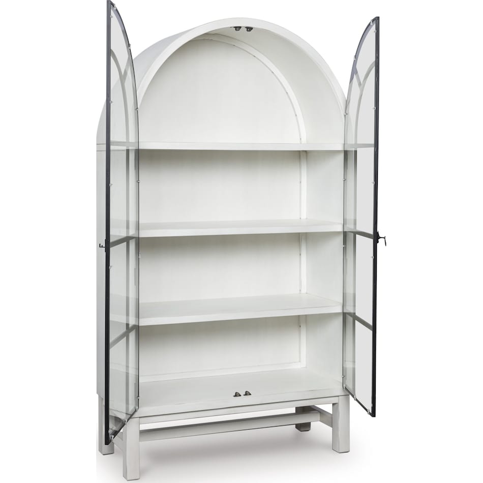 chadworth white curio   