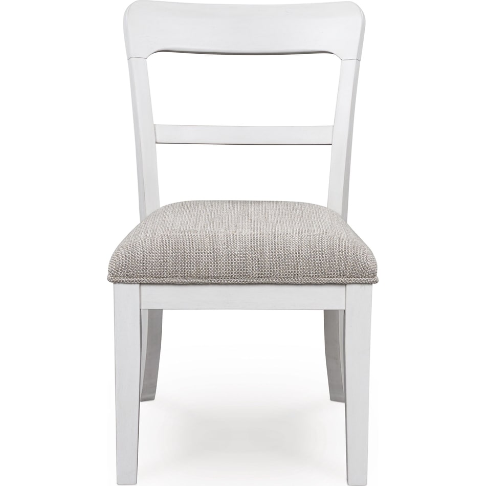 chadworth white side chair   