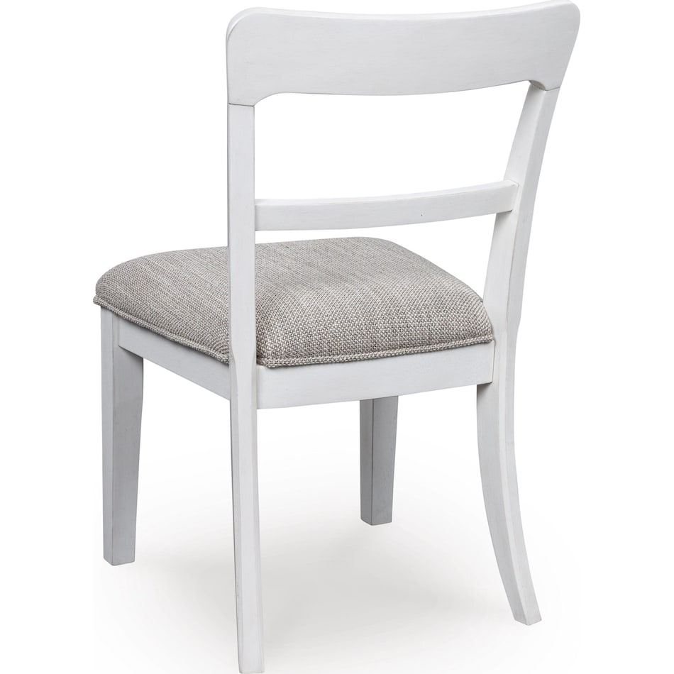 chadworth white side chair   