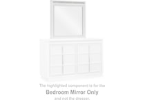 chalanna white mirror   