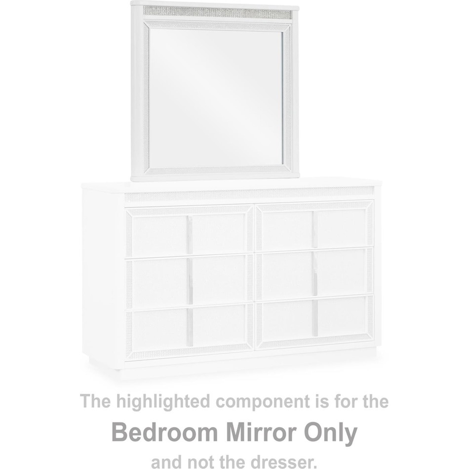 chalanna white mirror   