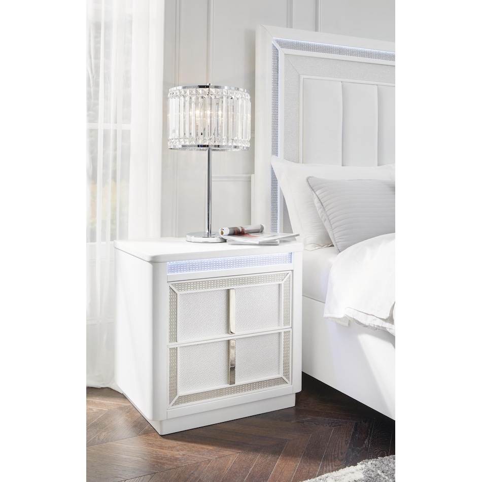 chalanna white nightstand   