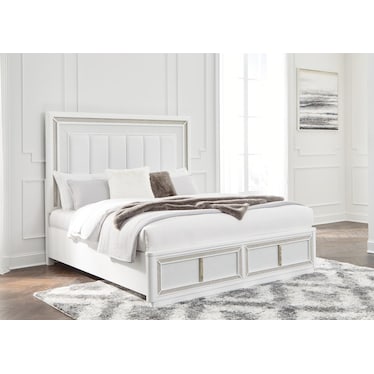 CHALANNA UPHOLSTERED STORAGE BED