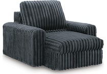 chalmers gunmetal chaise   