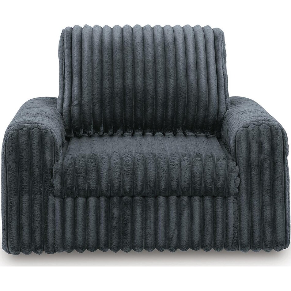 chalmers gunmetal chaise   