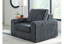 chalmers gunmetal chaise   