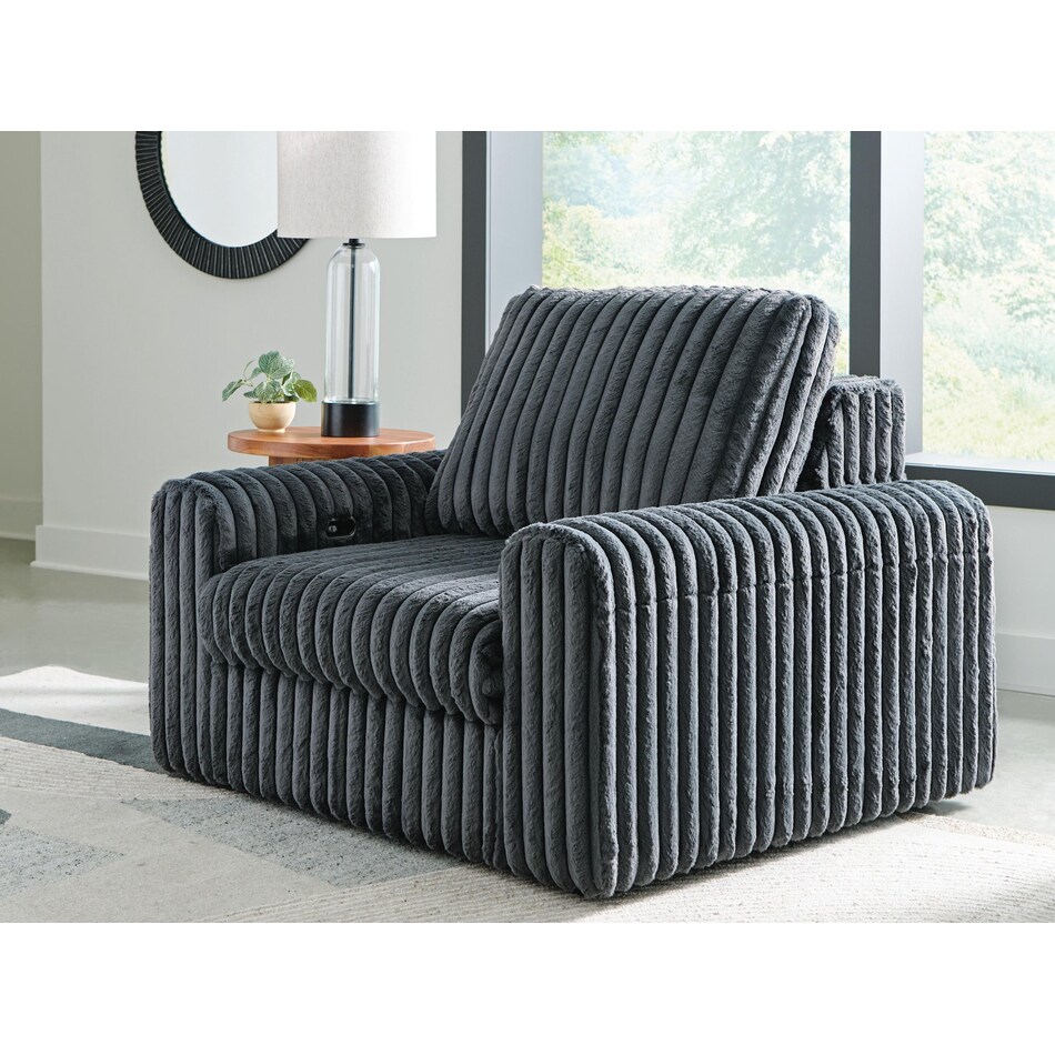 chalmers gunmetal chaise   