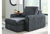 chalmers gunmetal chaise   