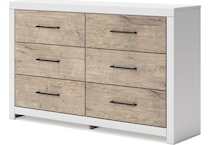 charbit two tone dresser   