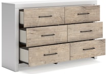 charbit two tone dresser   