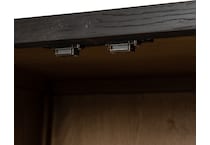 charcoal oak aged black sandy oak veneer package   