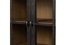 charcoal oak aged black sandy oak veneer swatch  