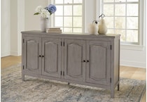 charina antique gray accent cabinet   