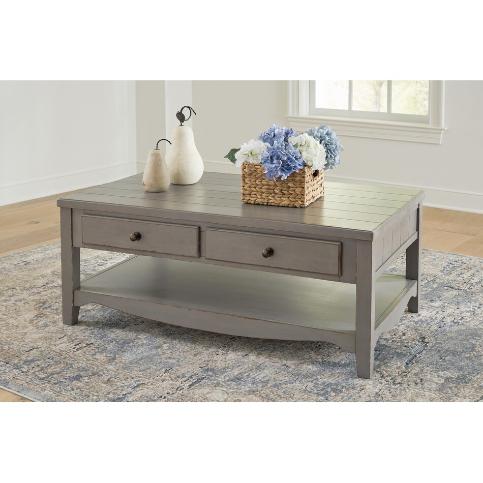 charina antique gray cocktail table   