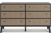 charlang two tone dresser   