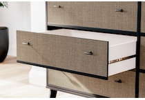 charlang two tone dresser   