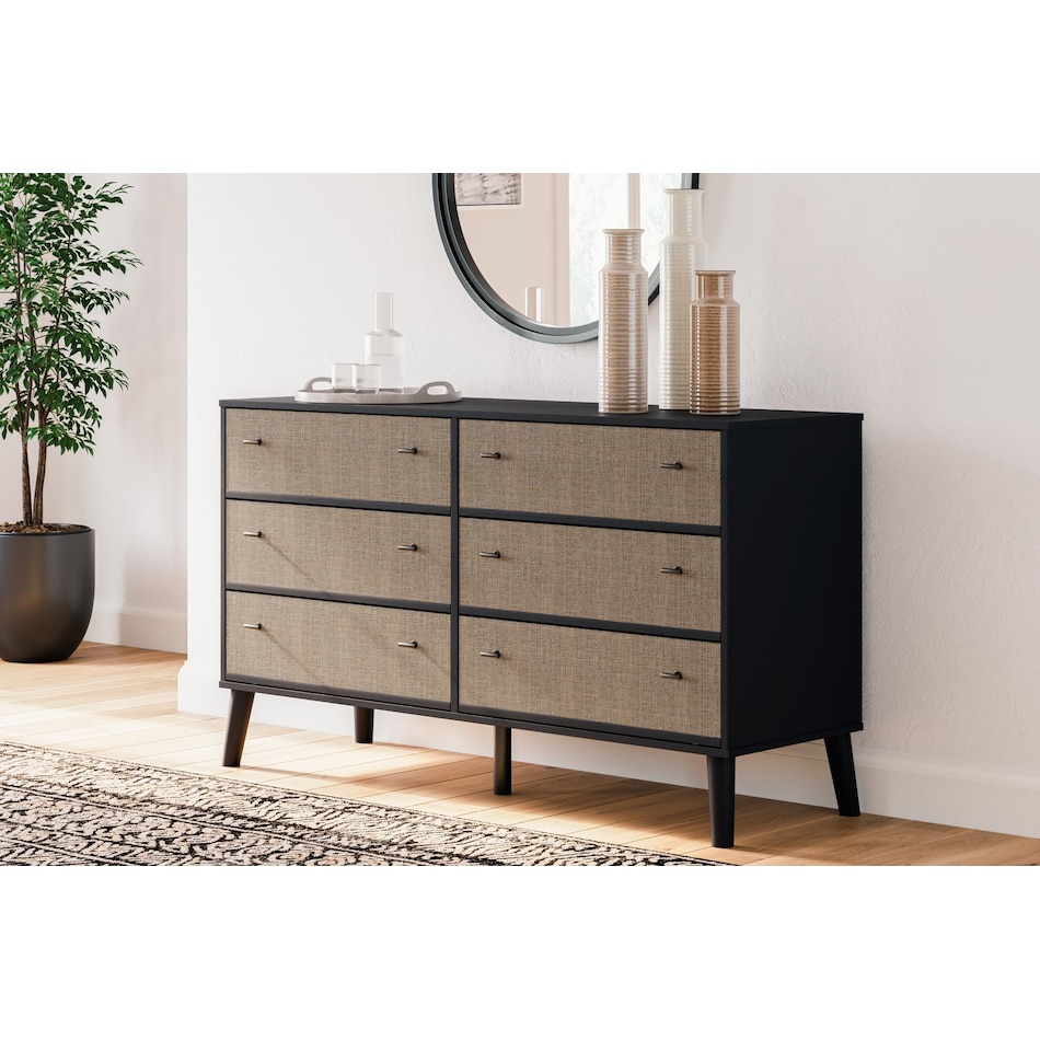 charlang two tone dresser   