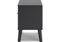charlang two tone nightstand   