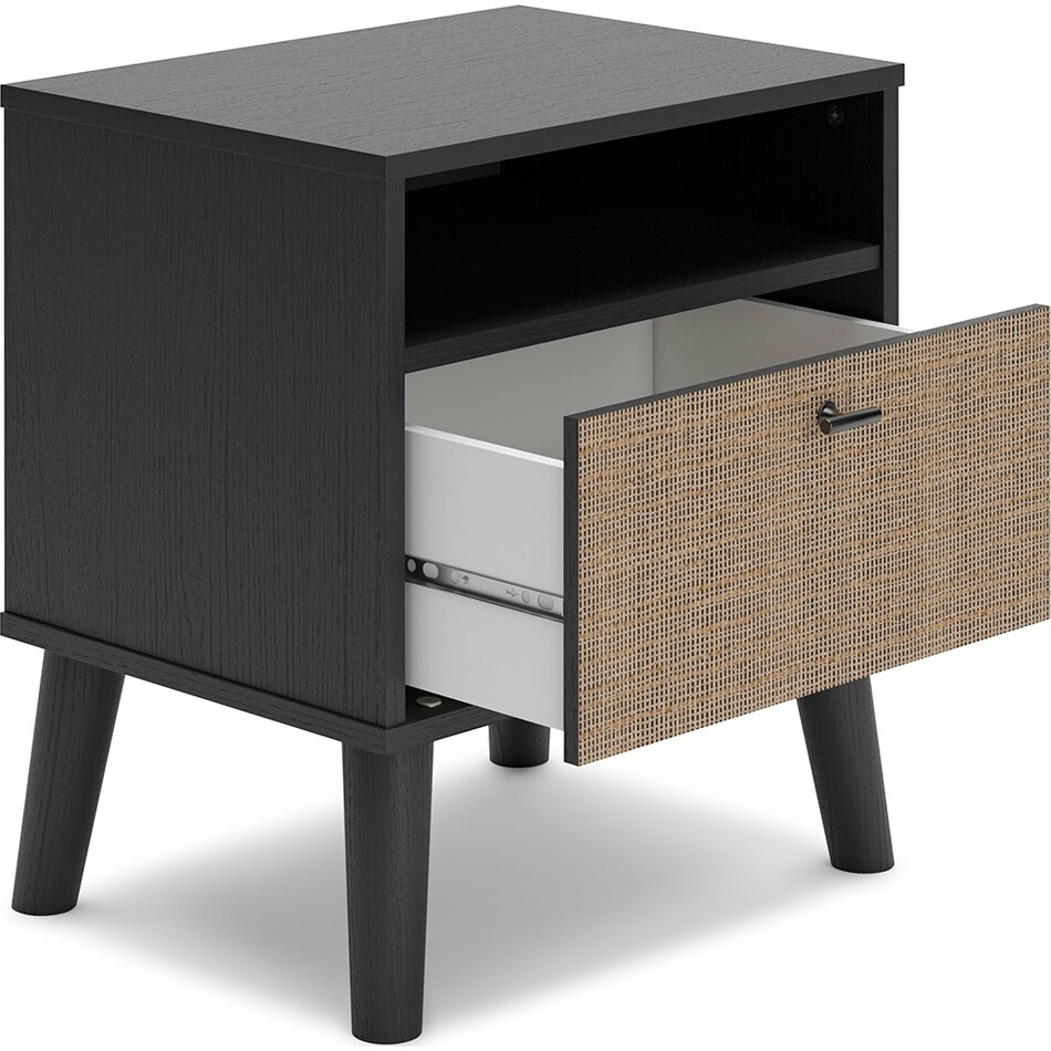 charlang two tone nightstand   