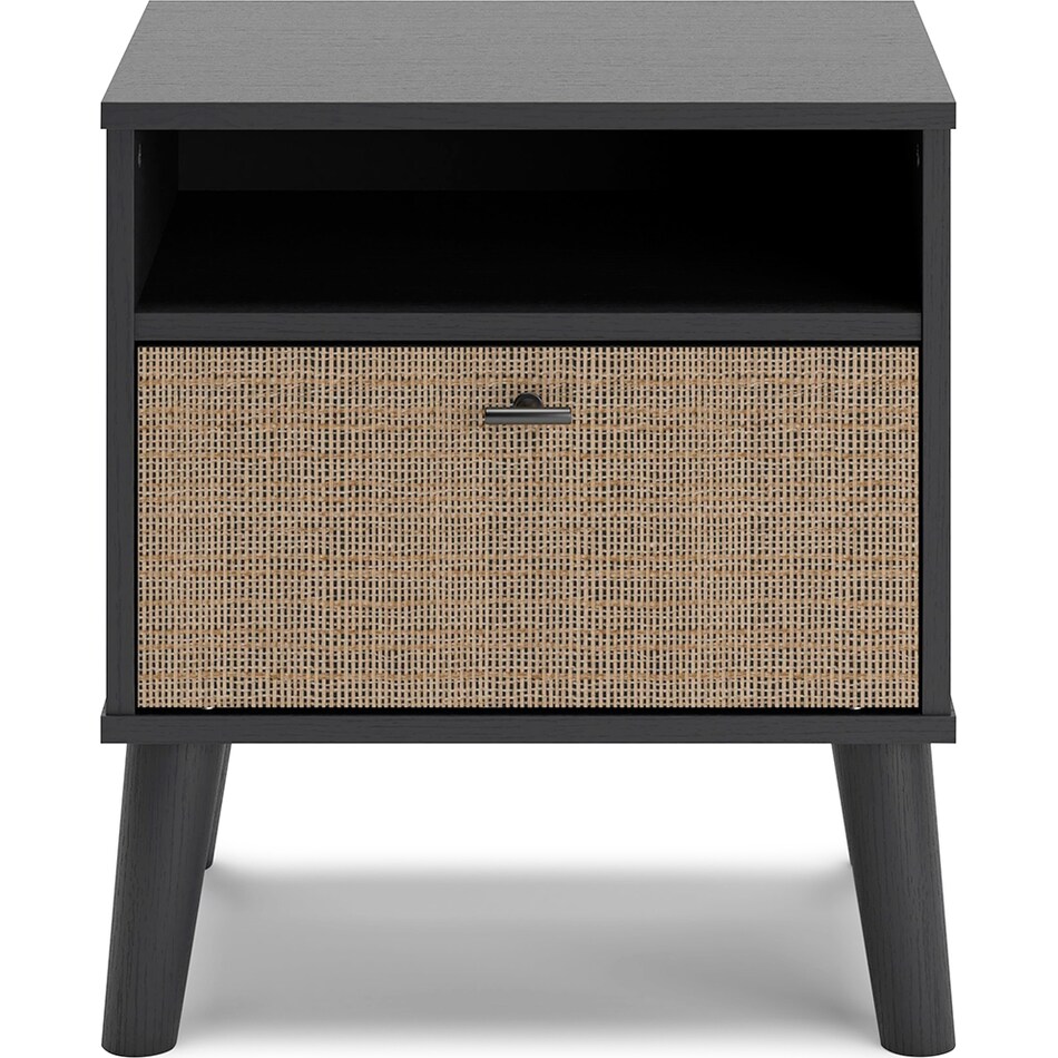 charlang two tone nightstand   