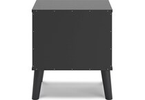 charlang two tone nightstand   