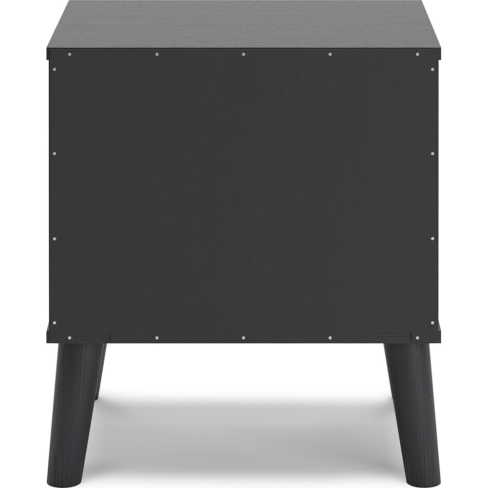 charlang two tone nightstand   