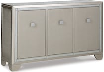 chaseton champagne accent cabinet   