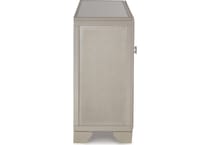 chaseton champagne accent cabinet   