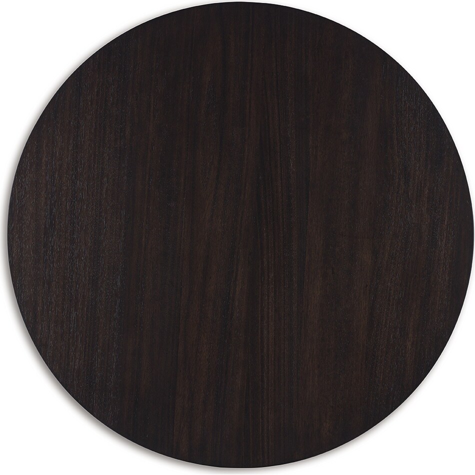 chasinfield dark brown end table   