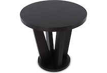 chasinfield dark brown end table   