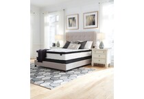 chime inch hybrid white mattress full   