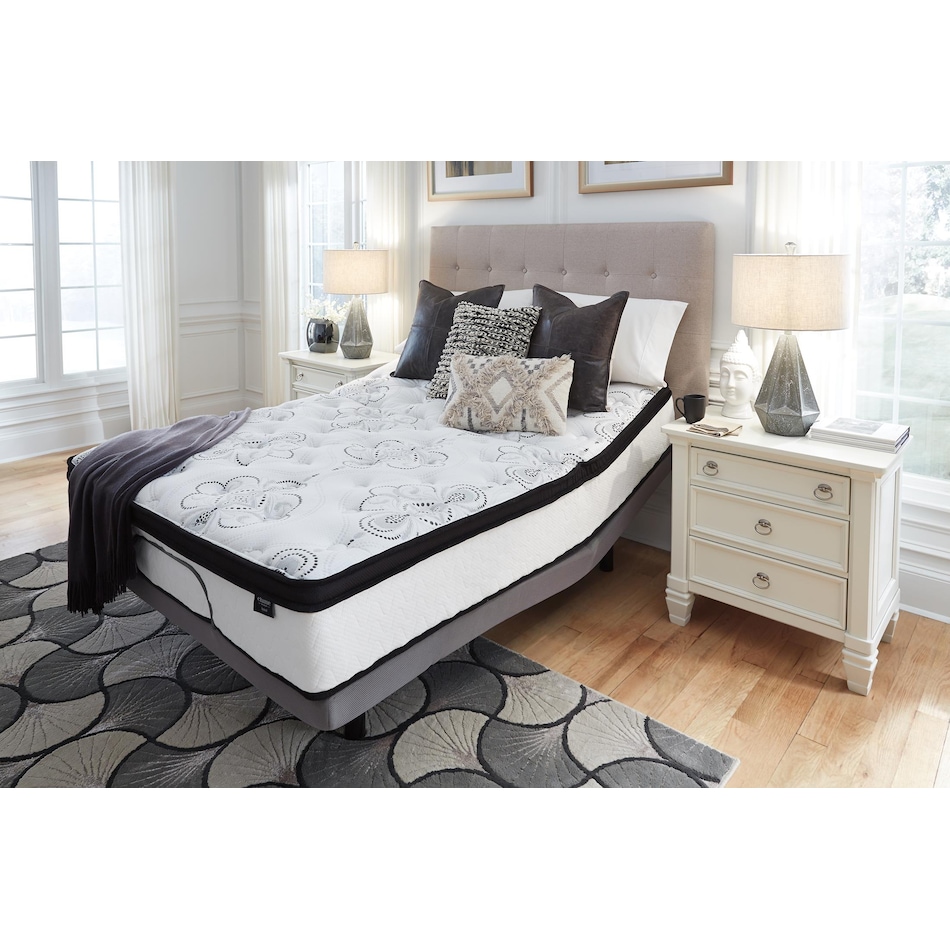 chime inch hybrid white mattress full   