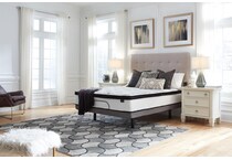 chime inch hybrid white mattress full   