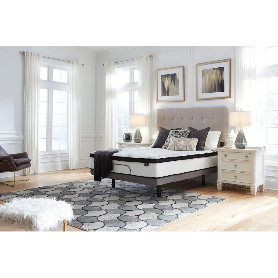 chime inch hybrid white mattress full   