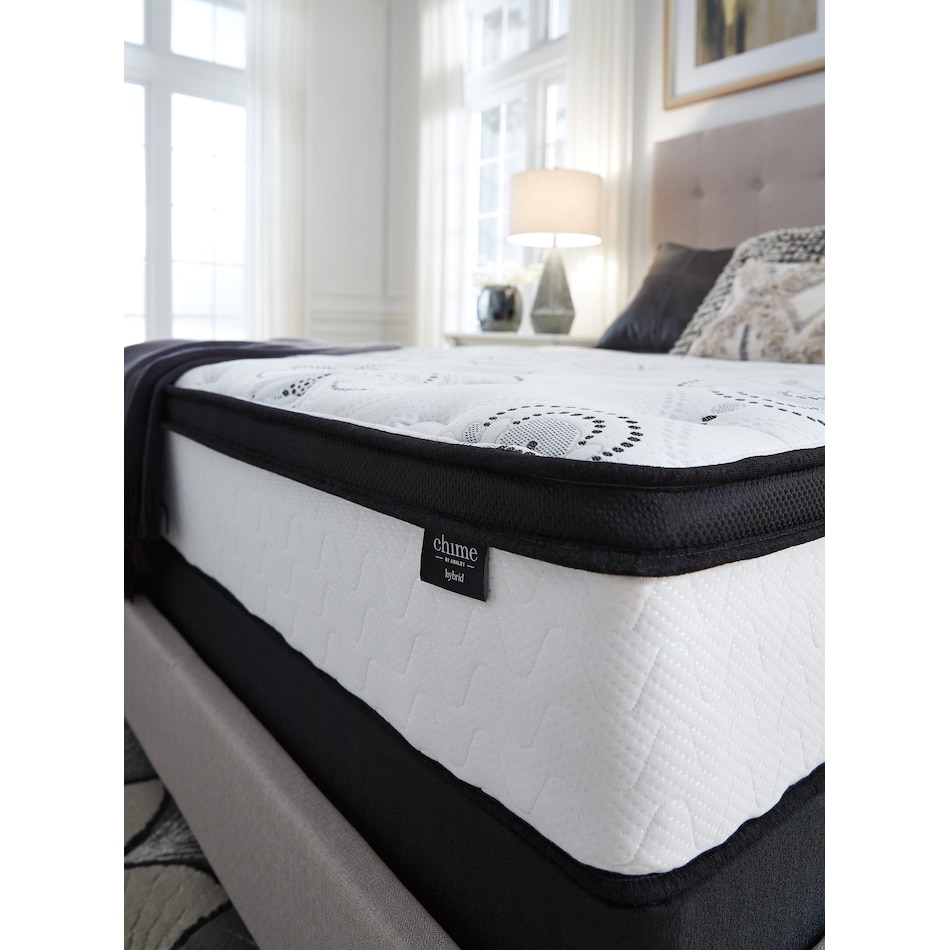 chime inch hybrid white mattress full   