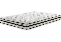 chime inch innerspring white mattress king   
