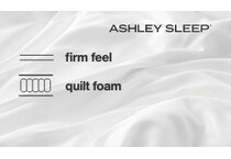 chime inch innerspring white mattress king   
