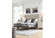 chime inch innerspring white mattress king   